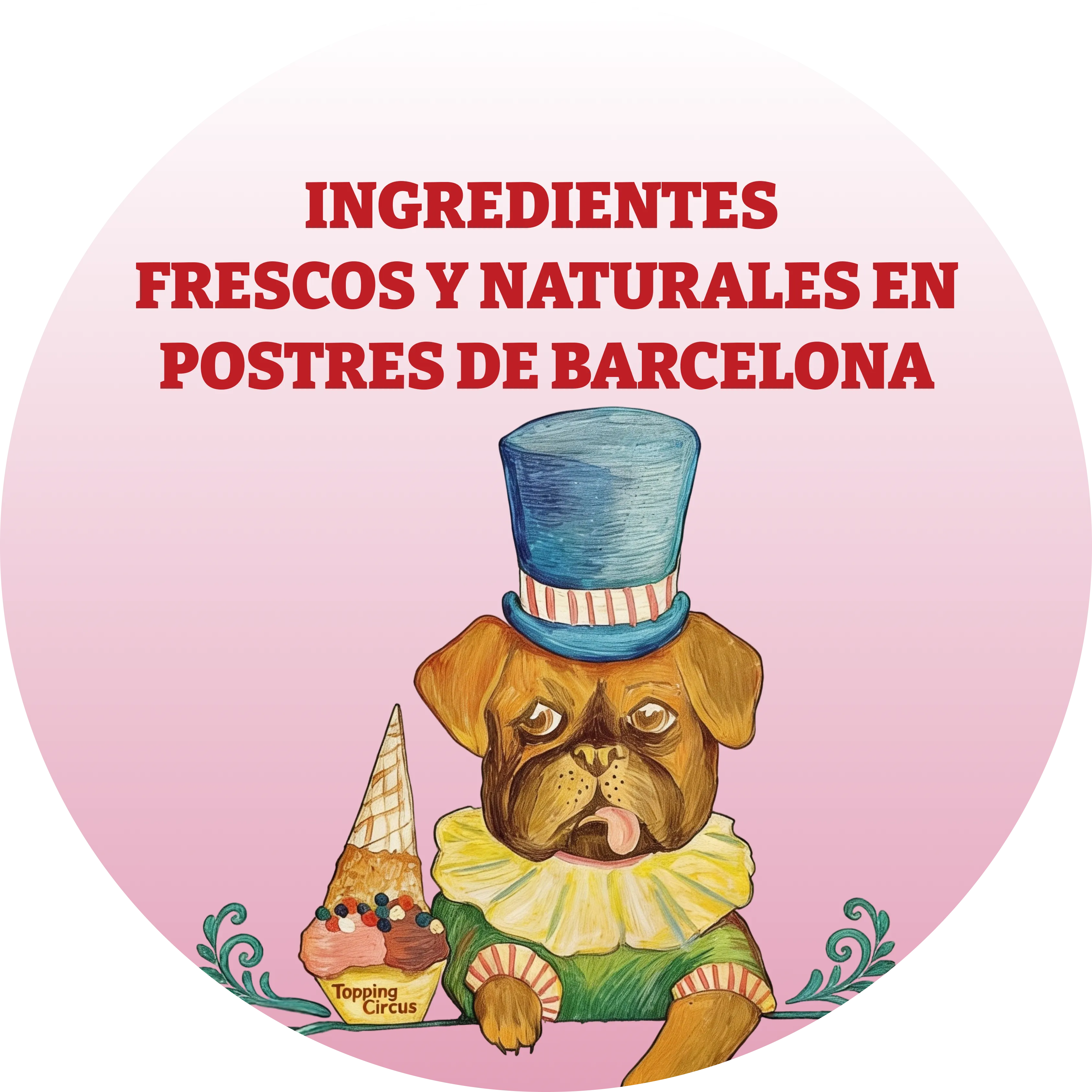 Image of artisanal ice cream made fresh daily at Topping Circus Barcelona, authored by Topping Circus & featured by http://toppingcircus.com/